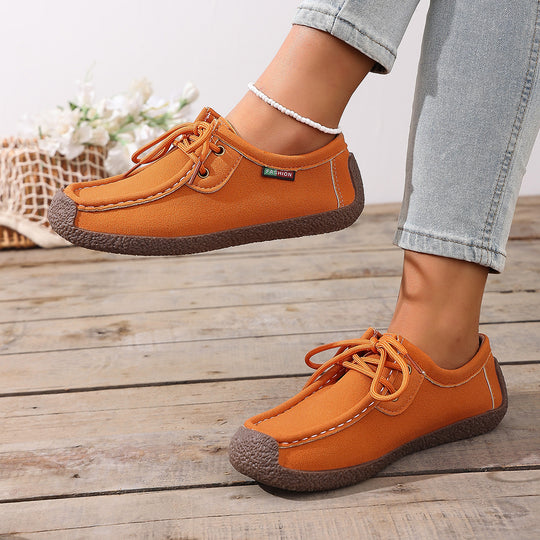 Damen Freizeit-Schuhe im lässigen Slipper-Stil mit bequemer Sohle EB