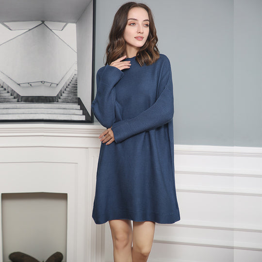 Damen Großer Rollkragenpullover aus weichem Strick EB