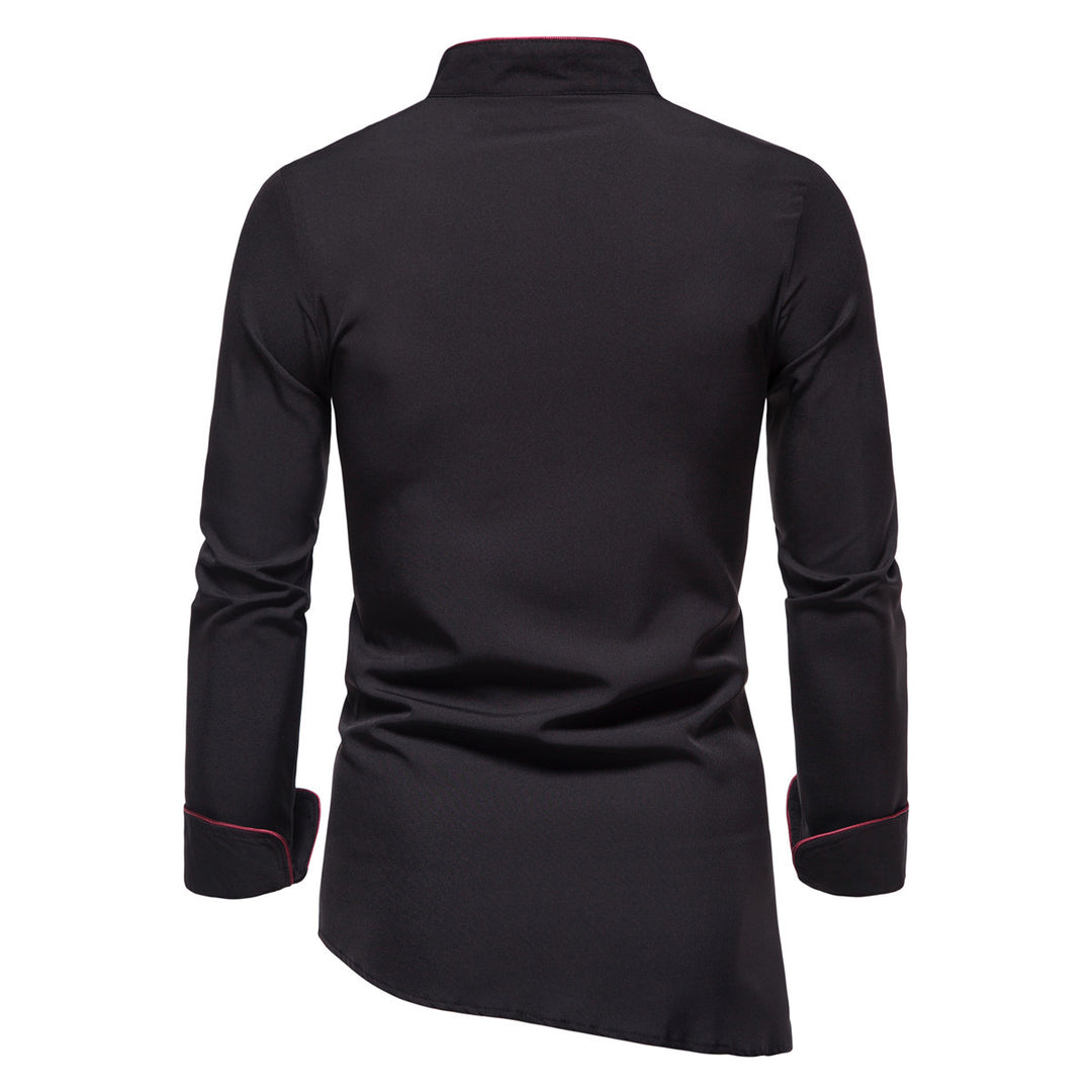 Herren Küchenjacke mit modernem Schnitt und elegantem Kragen EB