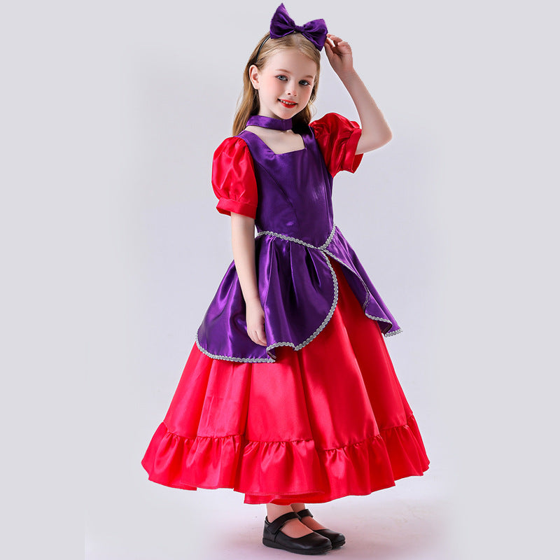 Mädchen Prinzessinnenkleid mit Rüschen EB