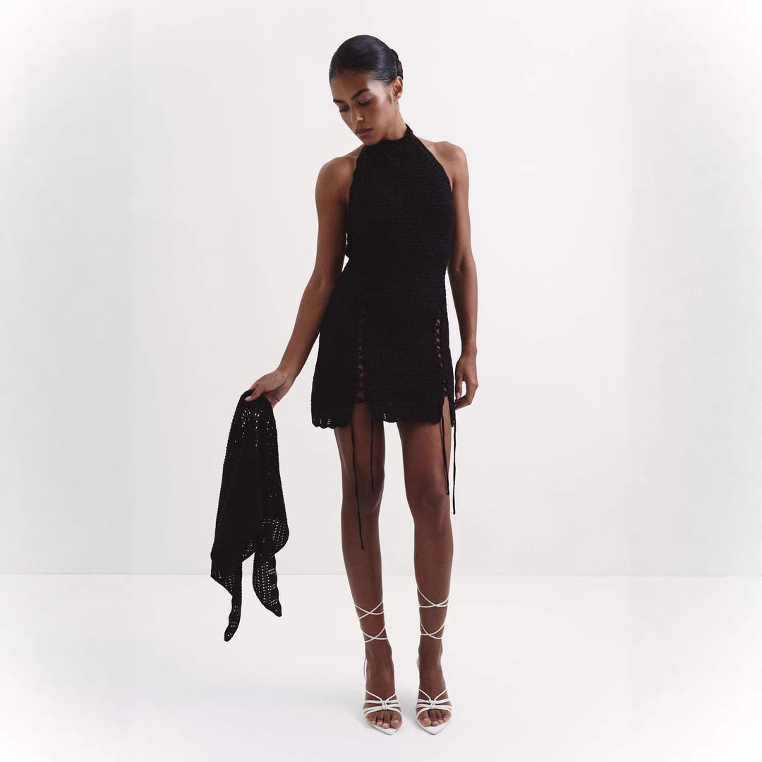 Damen Netzschal-Kleid EB