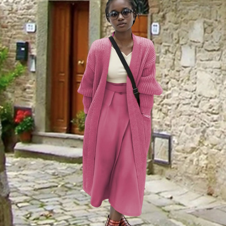 Damen Strickmantel EB