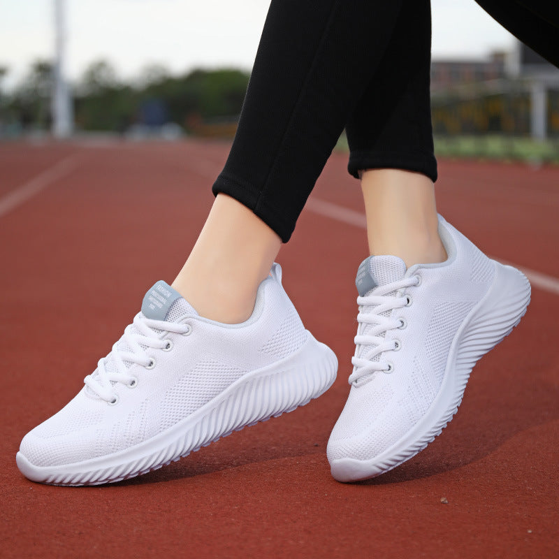 Damen Atmungsaktive Sneakers mit flexibler Sohle und dämpfendem Fußbett EB