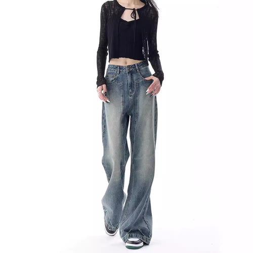 Damen Flared Jeans im modernen High-Waist Schnitt EB