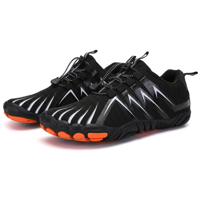 Damen nan elastischer Aquasport-Schuh mit Schnellzugverschluss, rutschfester Gummisohle und flexiblem Zehenschutz EB