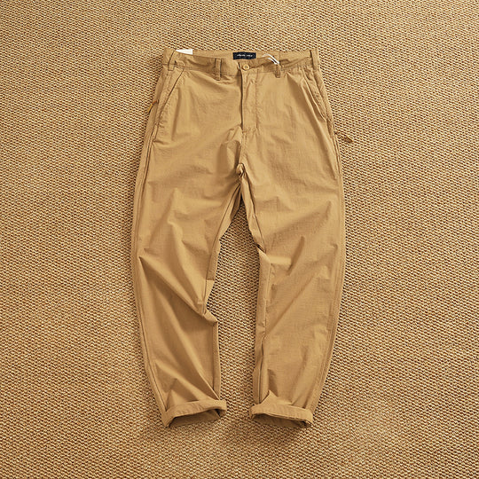 Herren Chino-Hose mit elastischem Bund und praktischen Eingrifftaschen EB