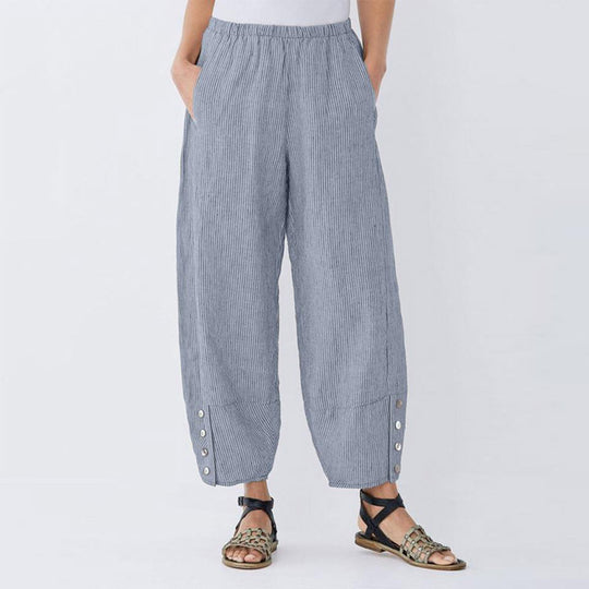Damen lässige Hochwasserhose EB