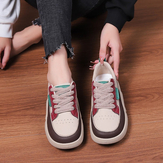 Damen Komfortable Sneaker mit dämpfender Sohle und modischem Design EB
