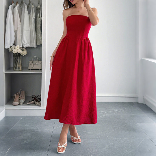 Damen Sommerliches Maxikleid im eleganten Streifenmuster EB