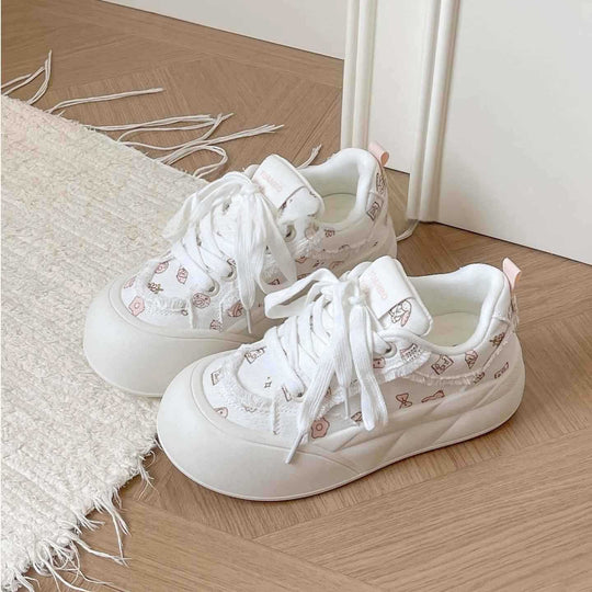Damen Sneakers mit verspieltem Design und bequemer Dämpfung EB