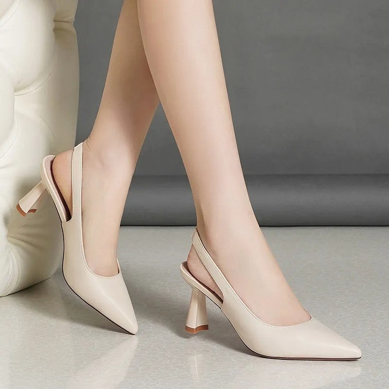 Damen Slingback-Pumps mit elegantem Design und modischem Absatz EB