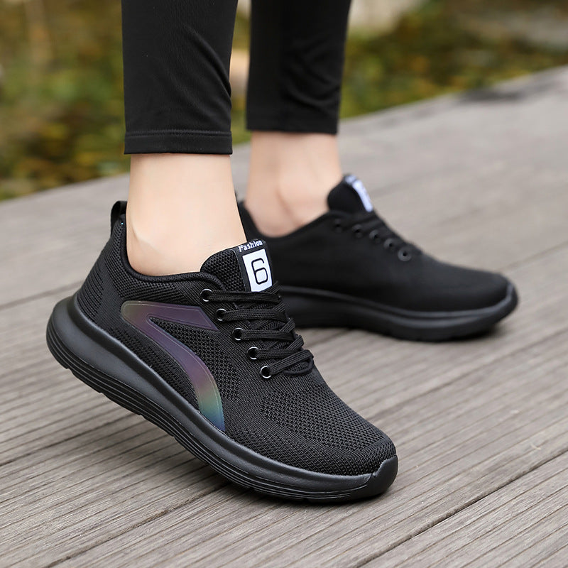 Damen Bequeme und stylische Sport Sneakers EB