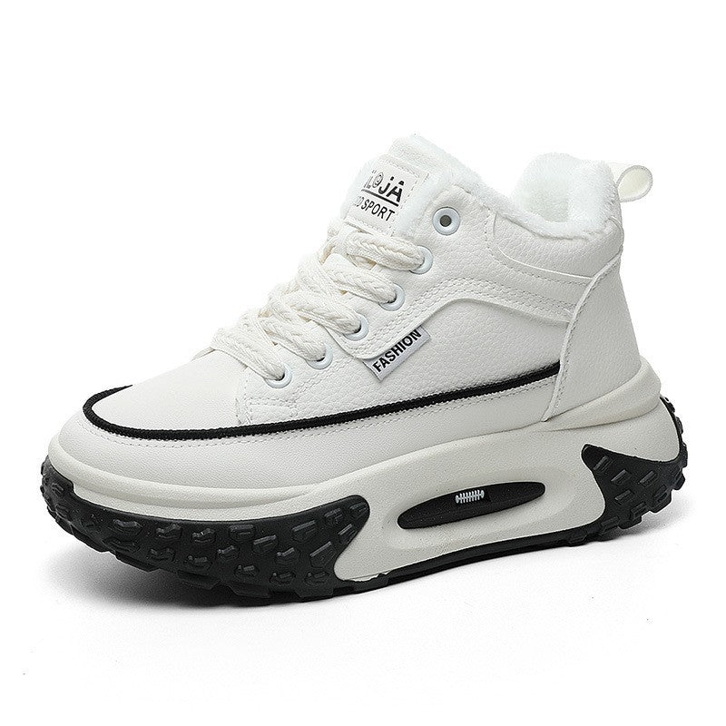 Damen Hohe Sneakers mit atmungsaktivem Innenfutter und rutschfester Sohle EB