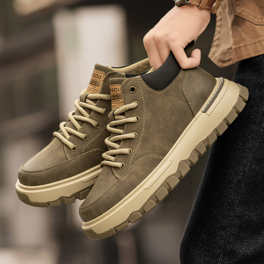 Damen Robuste High-Top Sneakers mit rutschfester Sohle und atmungsaktivem Obermaterial EB