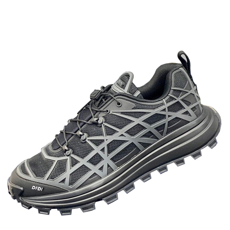 Damen Sportliche Trekking Sneakers mit innovativer Dämpfungstechnologie und rutschfester Außensohle EB