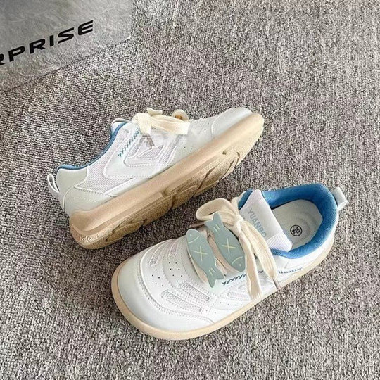 Damen Sportliche Sneaker mit verspielten Akzenten und atmungsaktiver Struktur EB