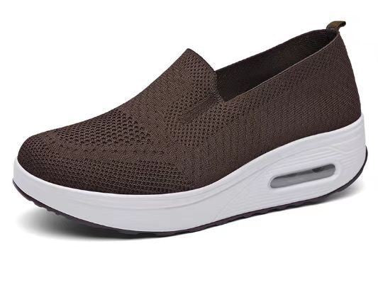 Damen Bequeme Slip-On Sneakers mit Luftpolstertechnologie EB