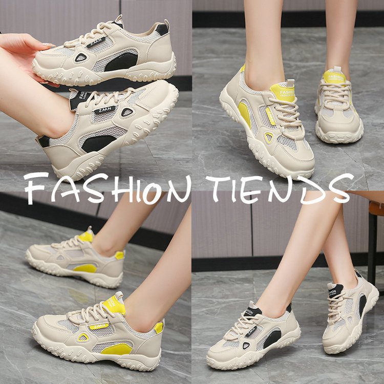 Damen Sportliche Freizeitschuhe mit luftdurchlässigem Obermaterial und rutschfester Sohle EB