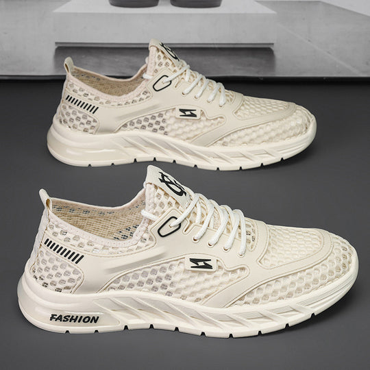 Damen Atmungsaktive Freizeitsneakers mit innovativem Obermaterial und rutschfester Sohle EB