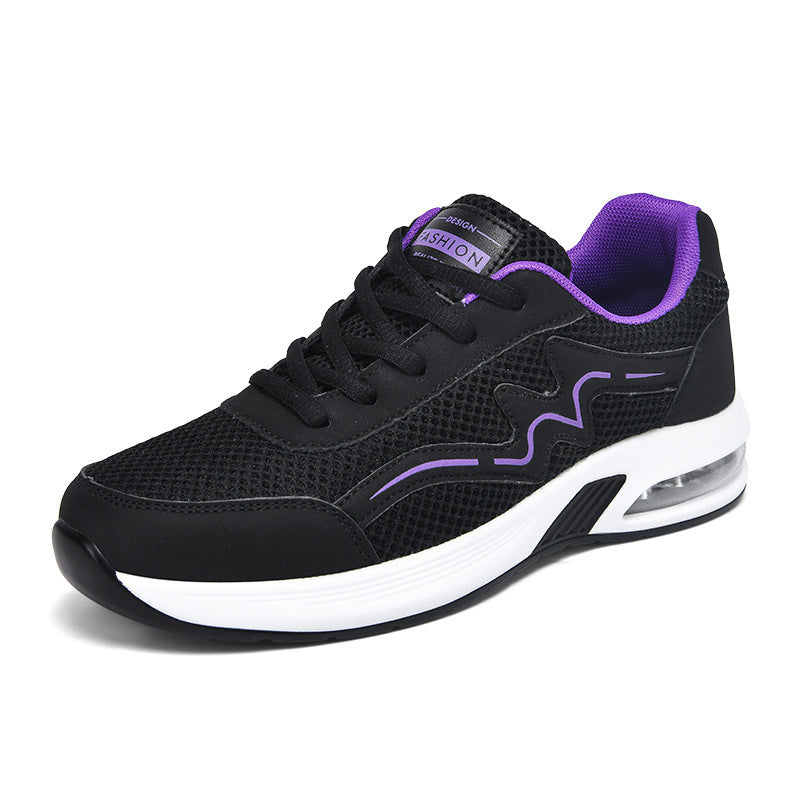 Damen nan City-Walking-Sneaker mit sichtbarer Fersenluftkammer und ergonomischer EVA-Dämpfung EB