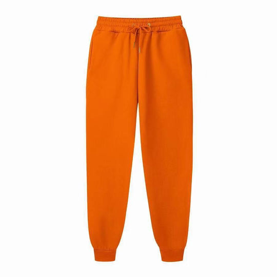 Damen Bequeme Sporthose mit elastischem Bund und Seitentaschen EB