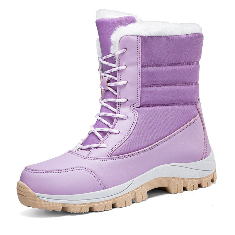 Damen Winterstiefel mit wärmendem Innenfutter und rutschfester Sohle EB