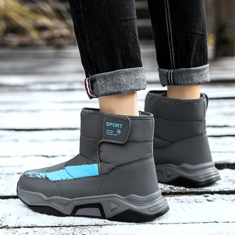 Damen Isolierte Sportwinterstiefel mit rutschfester Profilsohle EB