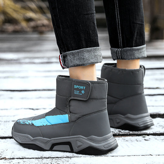 Damen Isolierte Sportwinterstiefel mit rutschfester Profilsohle EB
