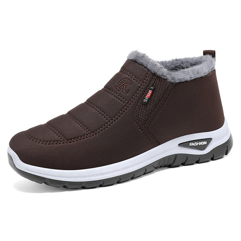 Damen Thermo-Stiefel mit Warmfutter und flexiblem Gummizug EB