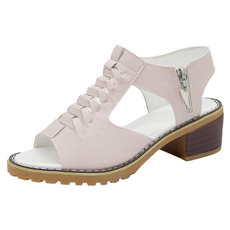 Damen Atmungsaktive Sandalen mit modischer Schnürung EB
