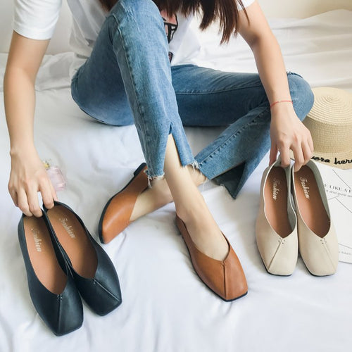 Damen Ballerinas mit elegantem Schnitt und komfortabler Innensohle EB