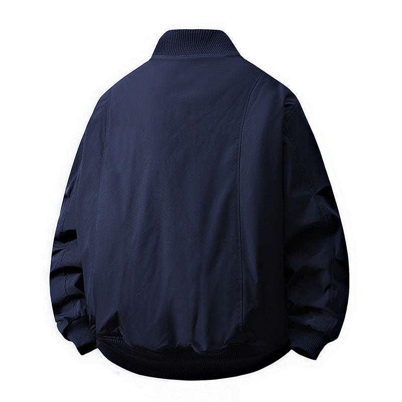 Herren lässige Übergangsjacke im minimalistischen Design EB
