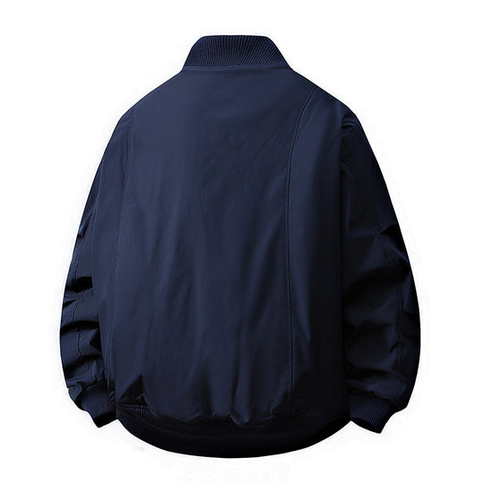 Herren lässige Übergangsjacke im minimalistischen Design EB