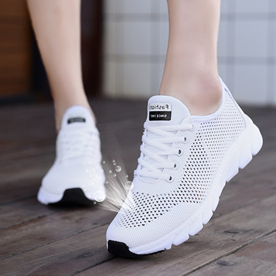 Damen Lauf- und Freizeitschuhe mit atmungsaktivem Obermaterial und flexibler Sohle EB
