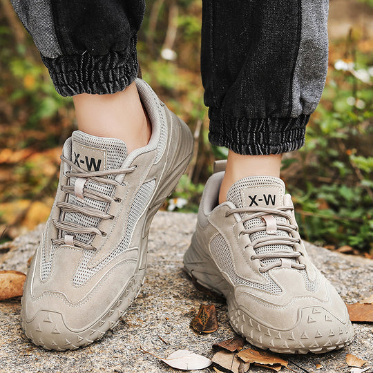 Damen Sportliche Freizeit-Sneaker mit atmungsaktivem Mesh und rutschfester Sohle EB