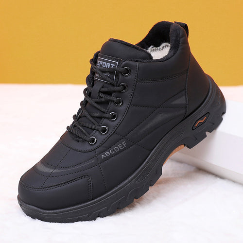 Damen Robuste Winterboots mit warmem Innenfutter und rutschfester Sohle EB