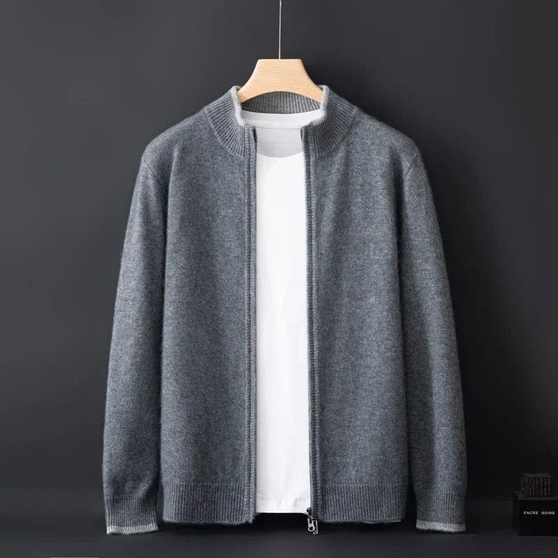 EB | Bequeme Strickjacke Herren mit Reißverschluss für Alltag und Anlässe