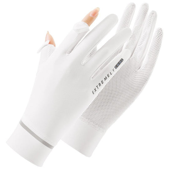 EB | Sonnenschirm Eis Seide Handschuhe