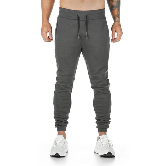 Herren Tapered-Sweat-Jogger mit Knie‑Paneel, verdeckten Reißverschlusstaschen & Komfortbund EB