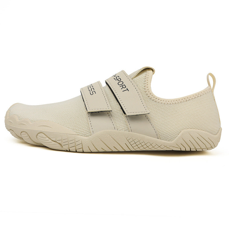 Damen Sportliche Wasserschuhe mit velcro Riemen und rutschfester Sohle EB