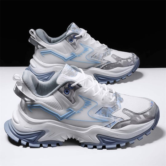 Damen Sportliche Sneaker mit verstärktem Dämpfungssystem und rutschfester Außensohle EB