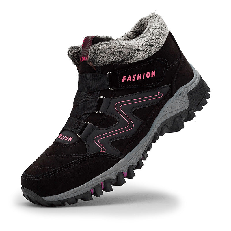 Damen Hochwertige Outdoor-Wanderschuhe mit isoliertem Futter und rutschfester Sohle EB