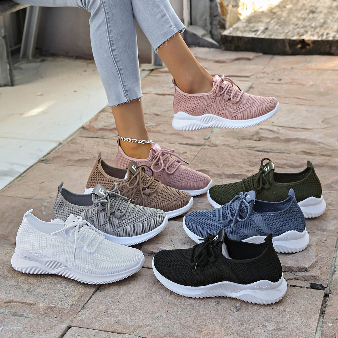 Damen Sportliche Luftige Sneakers EB
