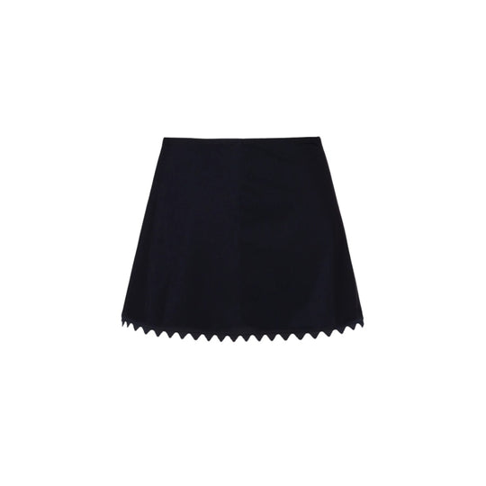 Damen Einteiler Badeanzug mit asymmetrischem Design und passendem Rock EB