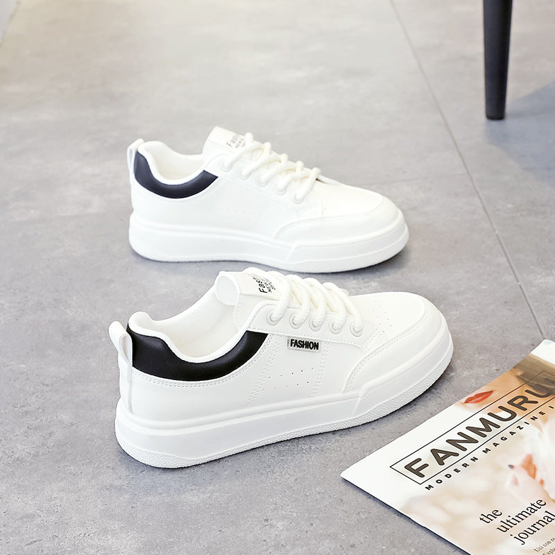 Damen Modische Sneaker mit strapazierfähigem Obermaterial und luftiger Sohle EB