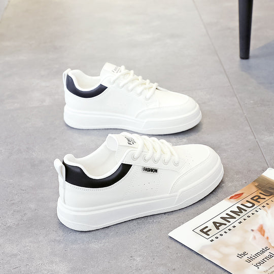 Damen Modische Sneaker mit strapazierfähigem Obermaterial und luftiger Sohle EB