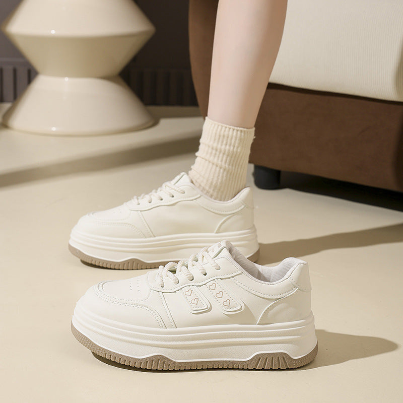 Damen Sportliche Sneakers mit gepolsterter Laufsohle und modischem Design EB