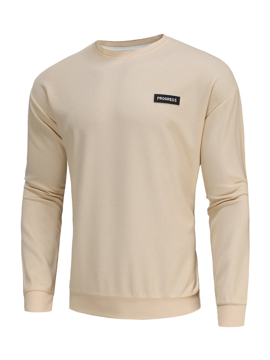 Herren lässiges Sweatshirt mit strukturierter Oberfläche und modernem Design EB