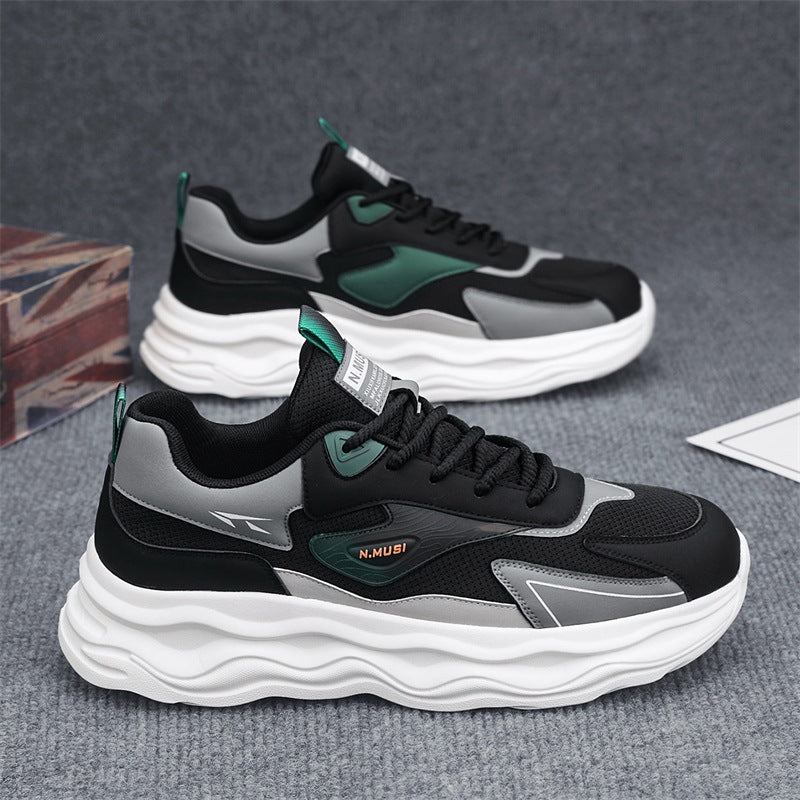 Damen Sportliche Sneakers mit dämpfendem Obermaterial und robuster Sohle EB