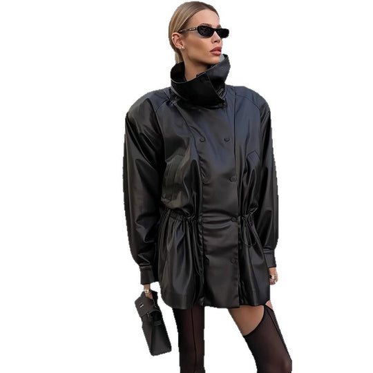 Damen Modische Jacke mit edlem Schnitt und hochwertigen Details EB